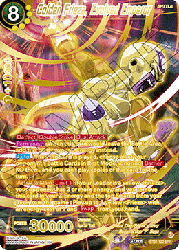 BT21-120 - Golden Frieza, Evolved Emperor - Special Rare