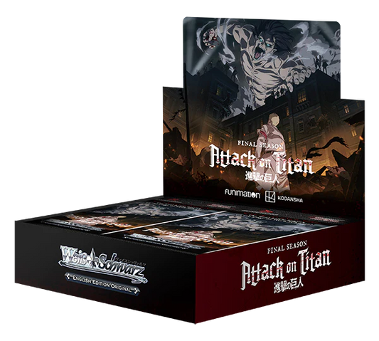 Weiss Schwarz - Attack on Titan: Final Season Booster Box 1st Edition - English