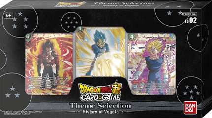 Dragon Ball Super Card Game Theme Selection History of Vegeta Display (TS02)